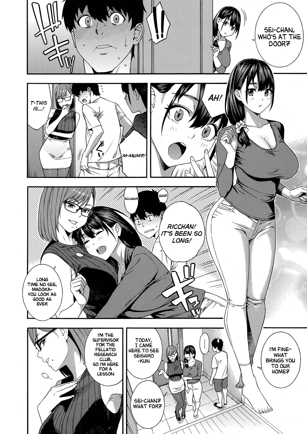 Hentai Manga Comic-Blowjob Research Club-Chapter 4-10